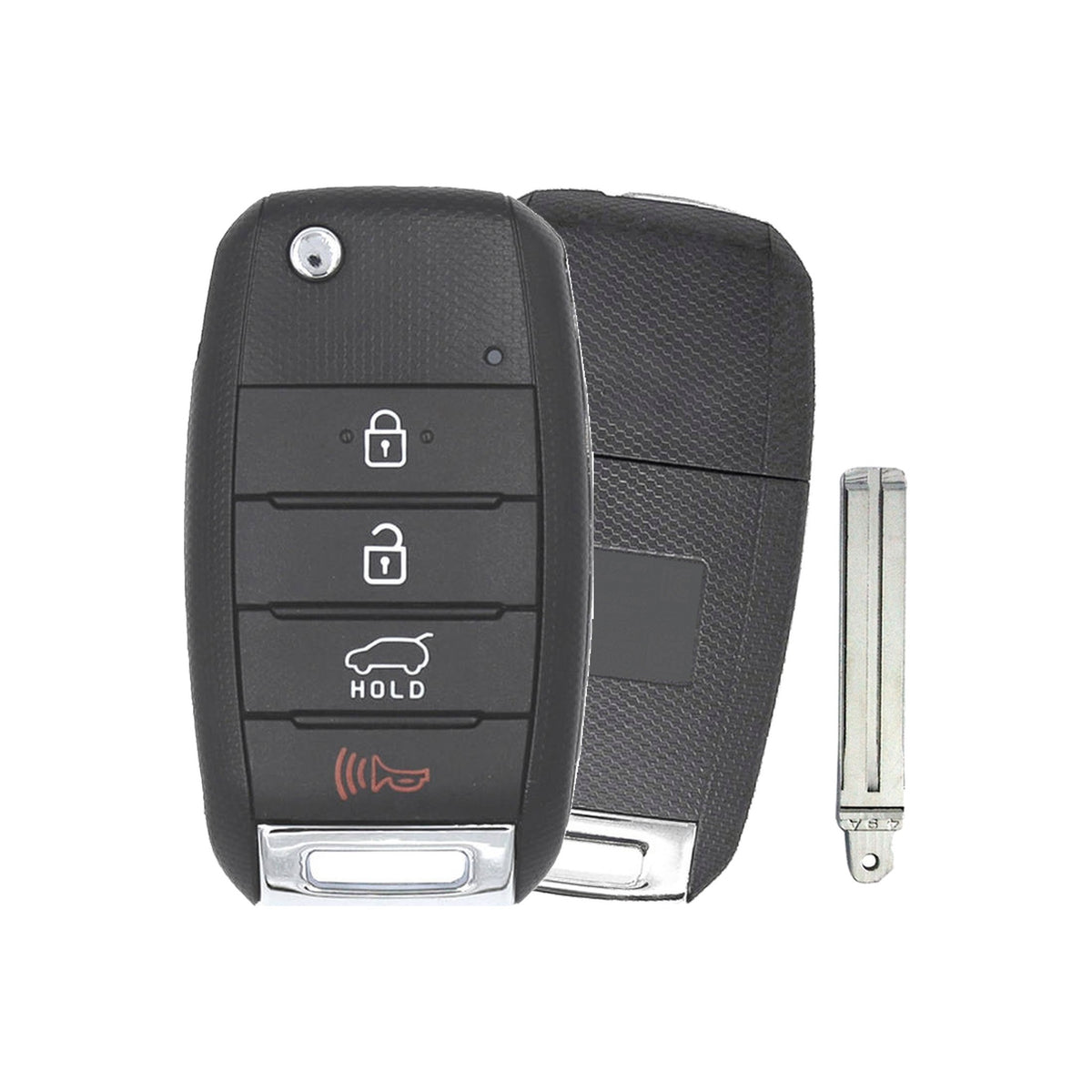 2014-2016 Kia Sportage 4-Button Remote Key - Recase