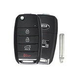 2014-2019 Kia Soul | 4-Button Flip Key - Refurbished