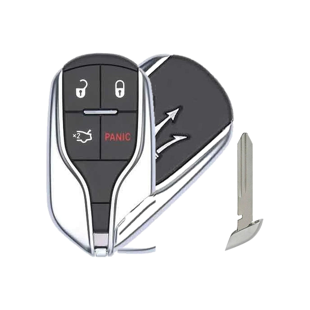 2014-2019 Maserati Ghibli | Quattroporte | 4-Button Smart Key | W/ Panic