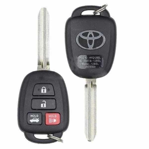 2014-2019 Toyota Camry / Corolla / 4B Remote Head Key / HYQ12BDM / HYQ12BEL / H Chip / OEM REFURB