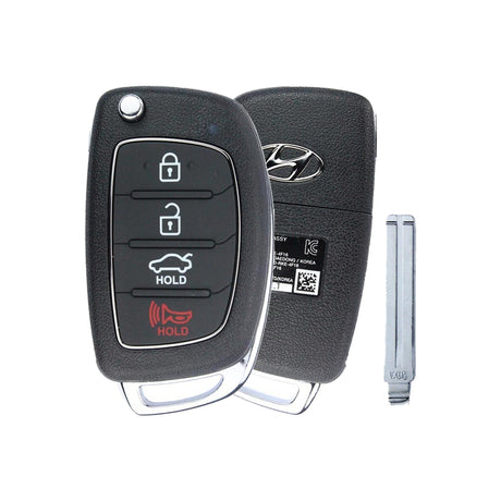 2015-2017 Hyundai Sonata | 4-Button Flip Key - Refurbished
