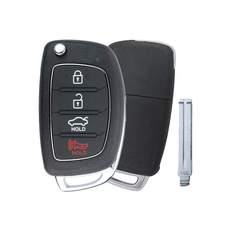 2015-2017 Hyundai Sonata | 4-Button Flip Key - Recase