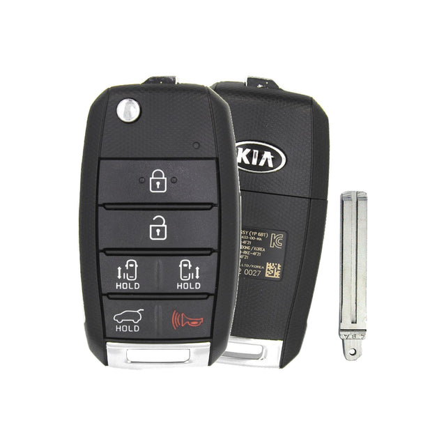 2015-2018 Kia Sedona | 6-Button Flip Key - Refurbished