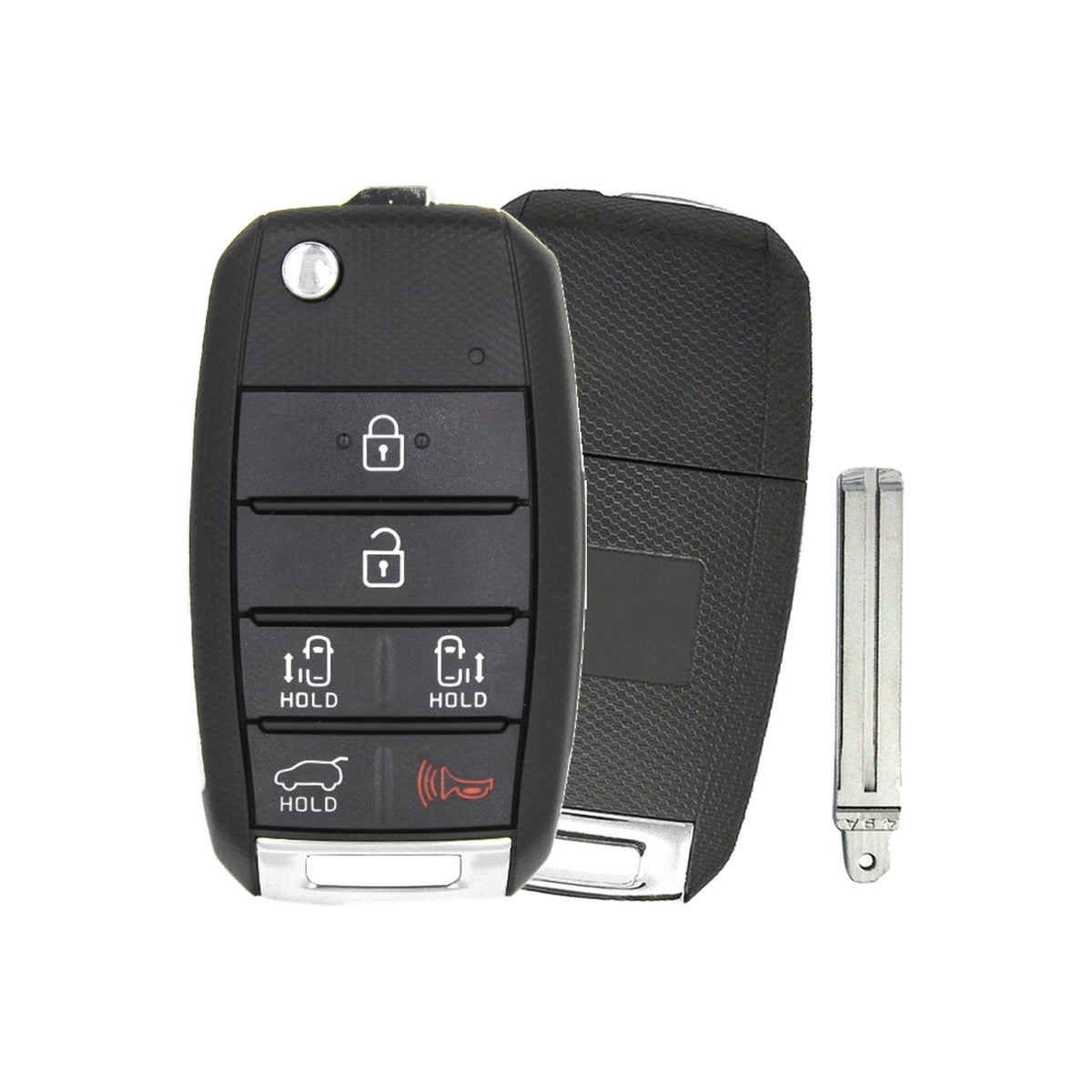 2015-2018 Kia Sedona | 6-Button Flip Key - Recase