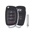 2015-2021 Hyundai Tucson | 4-Button Remote Flip Key - Refurbished