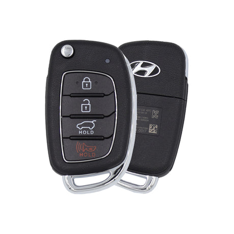 2015-2021 Hyundai Tucson | 4-Button Remote Flip Key - Brand New