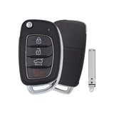 2015-2021 Hyundai Tucson | 4-Button Remote Flip Key - Recase