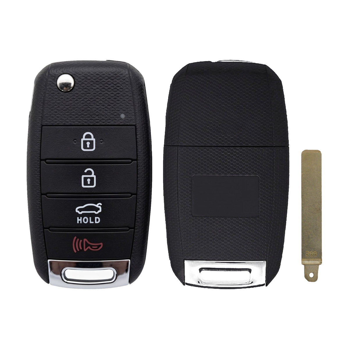 2016-2020 Kia Optima | 4-Button Flip Key - Recase