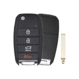 2016-2020 Kia Optima | 4-Button Flip Key - Main photo
