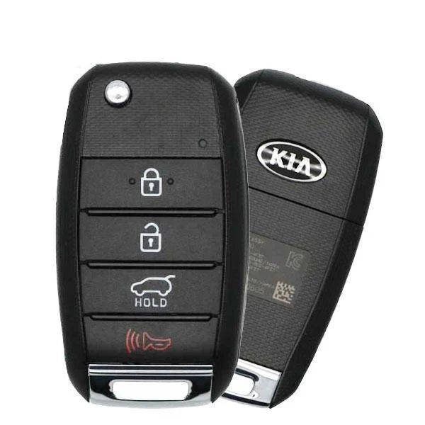 2016-2020 Kia Sportage Remote Flip Key 4B Hatch / Non-Transponder / PN: 95430-D9100 / TQ8-RKE-4F27 / OEM
