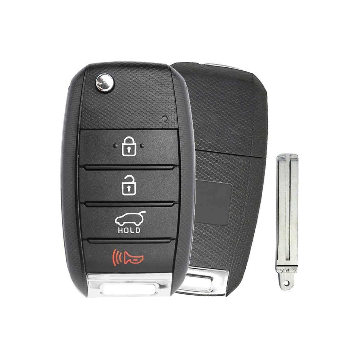 2016-2020 Kia Sportage Remote Flip Key 4-Button Hatch | Non-Transponder - Recase