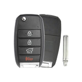 2016-2020 Kia Sportage Remote Flip Key 4-Button Hatch | Non-Transponder - Recase