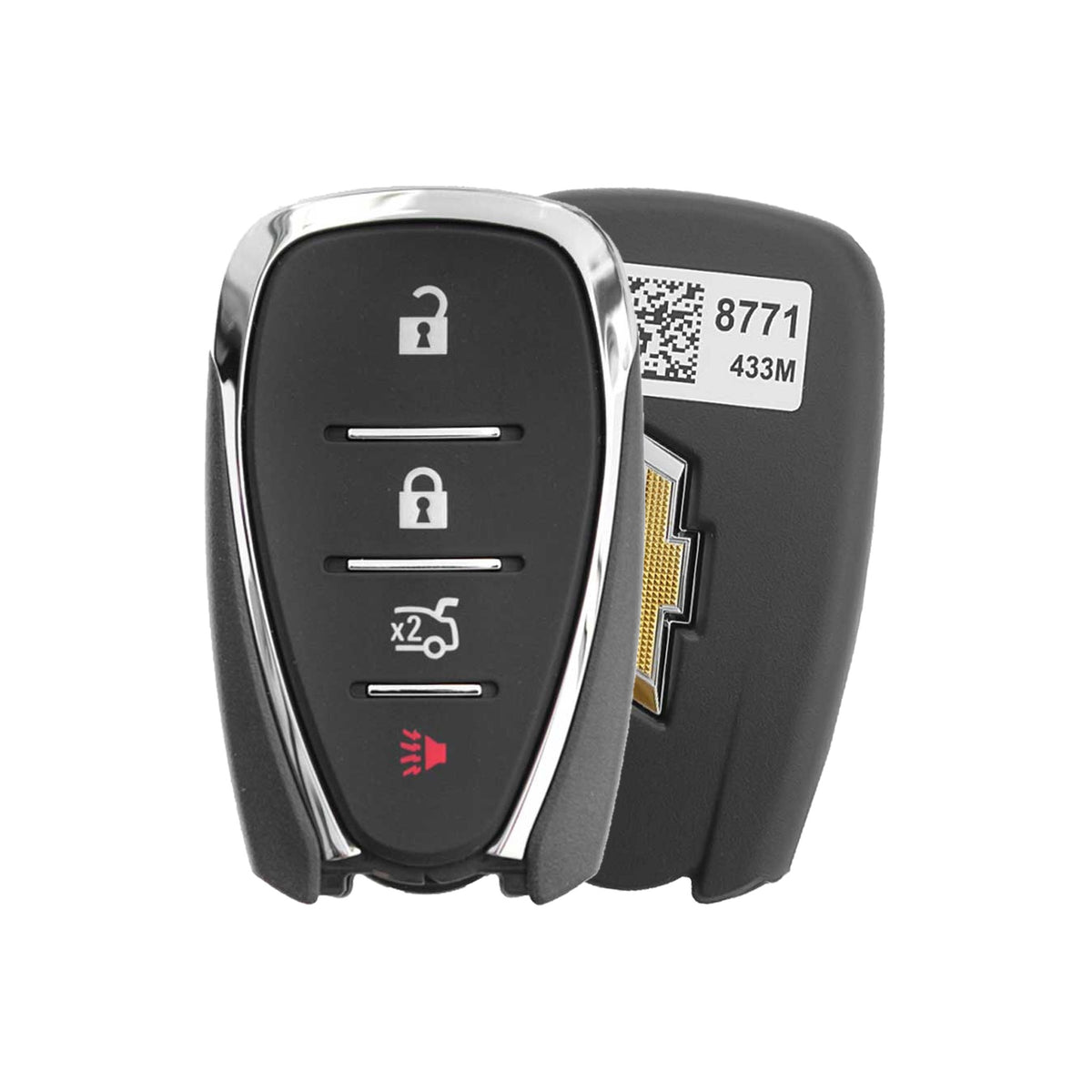 2016-2025 Chevrolet Camaro  Cruze  Malibu  4-Button Smart Key OEM - Brand New
