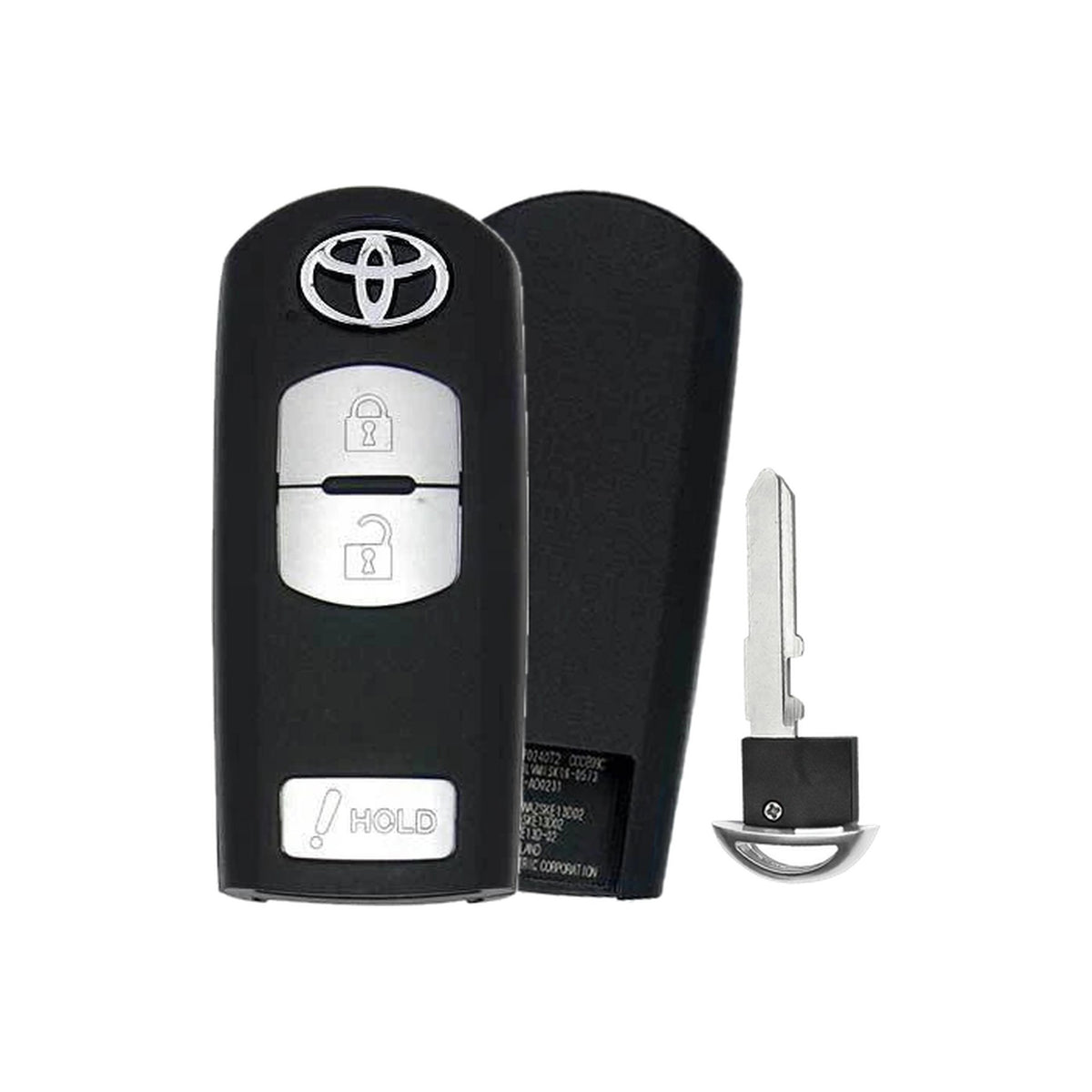 2017-2020 Toyota Yaris iA | 3-Button Smart Key