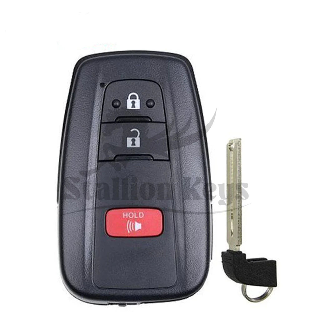 2019-2022 Toyota Corolla Hatchback / 3-Button Smart Key / PN: 8990H-12180 / HYQ14FBN / AFTERMARKET