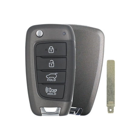 2018-2020 Hyundai Santa Fe | 4-Button Flip Key | KK12 - Recase