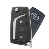 2020 Toyota C-HR | 3-Button Remote Key | PN: 89070-10082 | MOZB3M2F2L | H CHIP | OEM REFURB