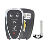2018-2024 Chevrolet Equinox  5-Button Smart Key OEM - front, back and emergency key