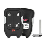 2018-2024 GMC Terrain  Smart Key 5-Button Hatch Remote Start OEM - front, back and emergency key