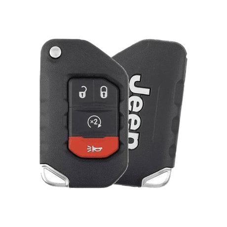 2018-2025 Jeep Wrangler | Gladiator | 4-Button Smart Flip Key | OHT1130261
