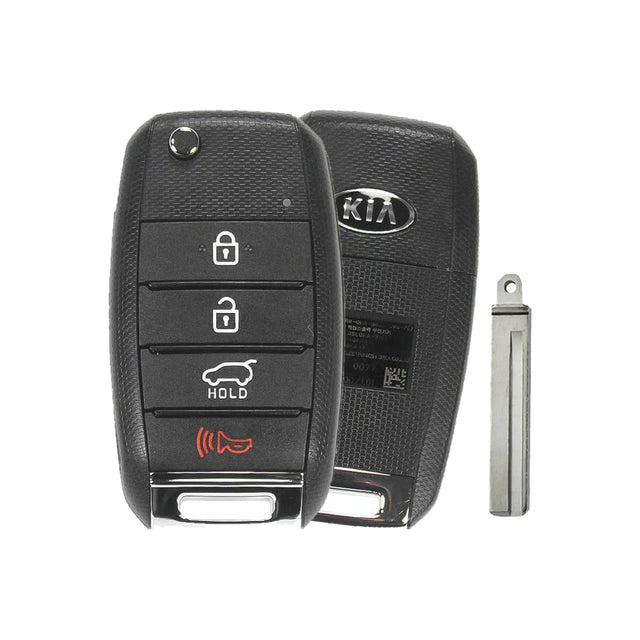 2019-2020 Kia Sorento 4-Button Flip Key 95430-C6000 - Refurbished