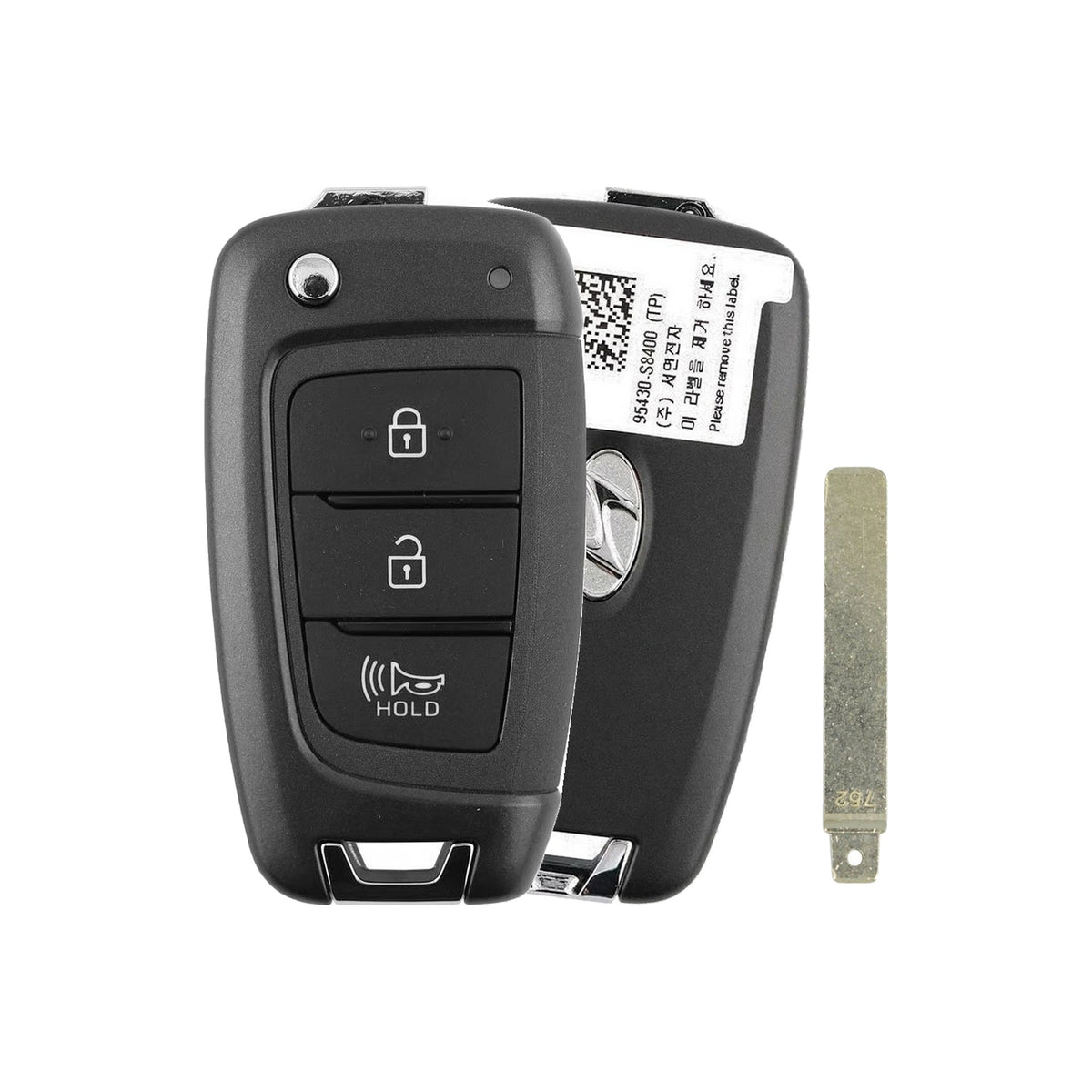 2019-2022 Hyundai Palisade | 3-Button Flip Key - Refurbished