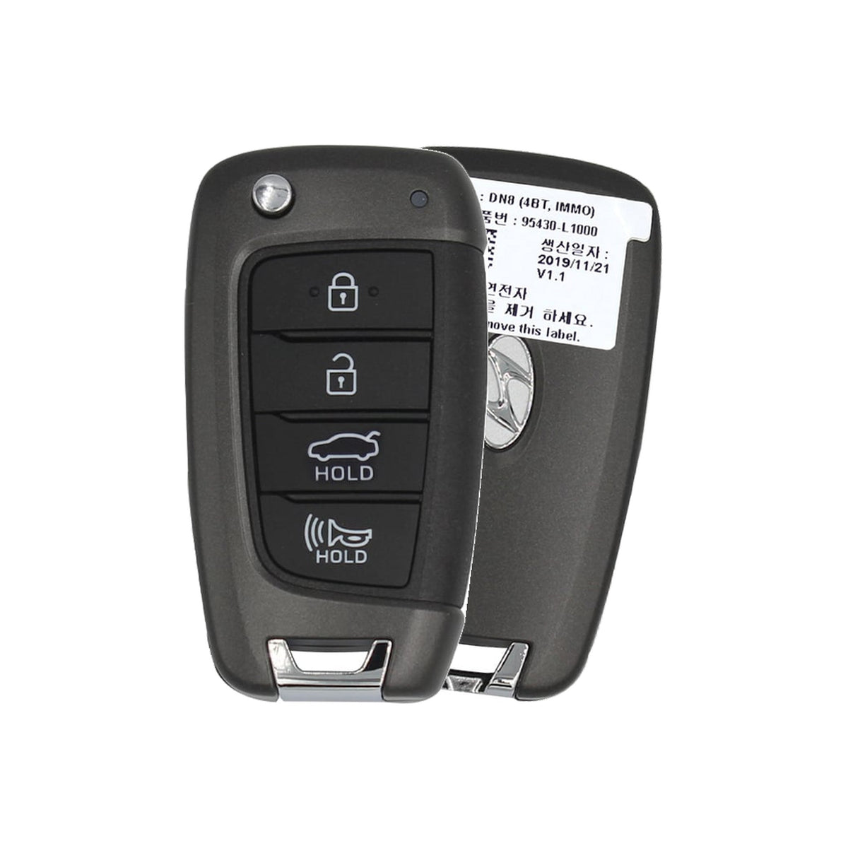 2019-2023 Hyundai Sonata | 4-Button Flip Key - Brand New