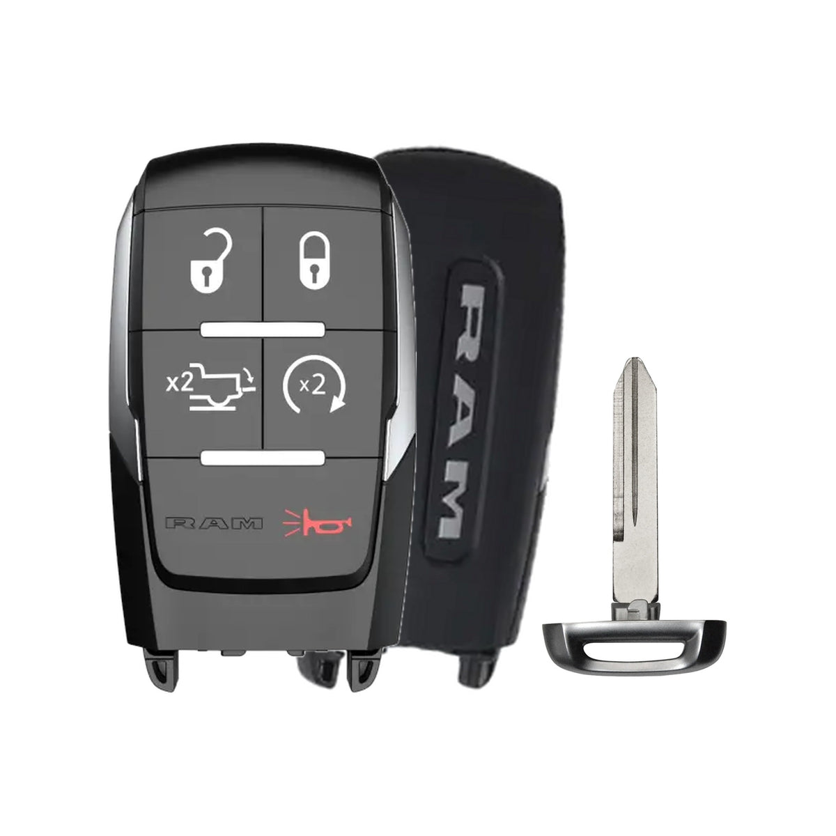 2019-2024 Ram 2500 3500 5500 5-Button Smart Key OEM