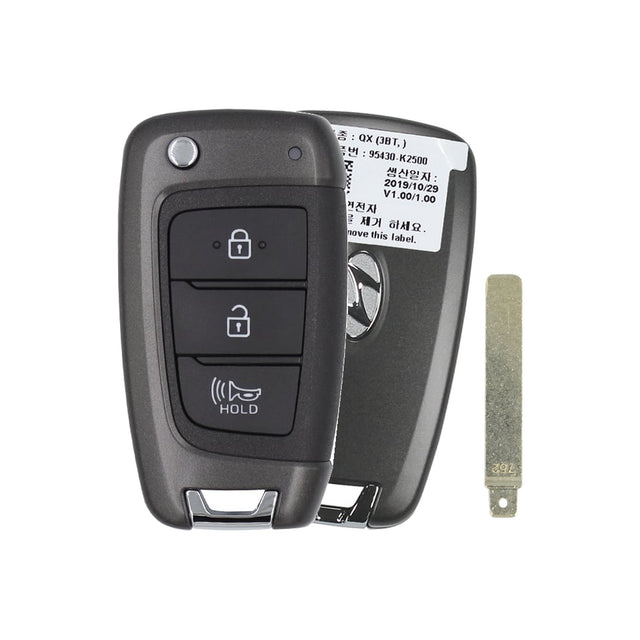 2020-2025 Hyundai Venue | 3-Button Flip Key - Refurbished
