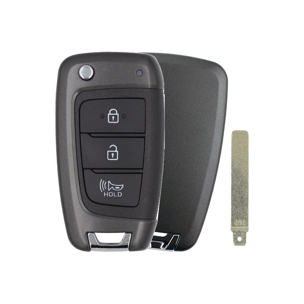 2020-2025 Hyundai Venue | 3-Button Flip Key - Recase