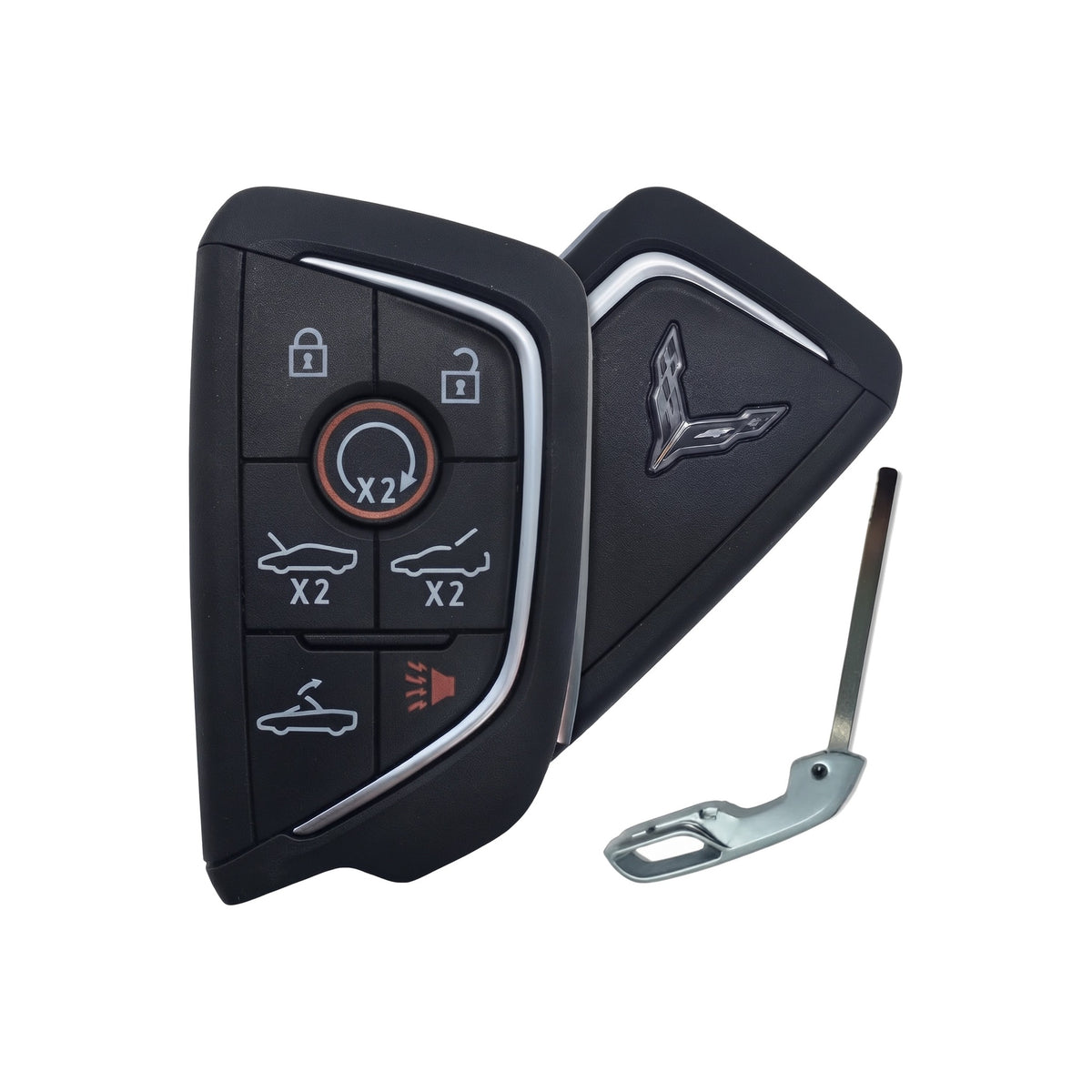 2020-2025 Chevrolet Corvette C8 7-Button Smart Key 13538852 YG0G20TB1 - OEM
