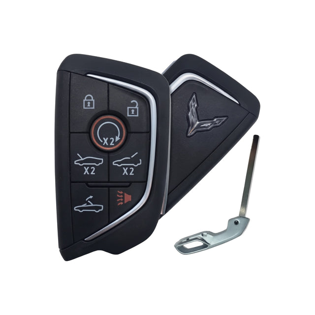 2020-2025 Chevrolet Corvette C8 7-Button Smart Key 13538852 YG0G20TB1 - OEM
