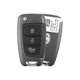 2021-2023 Hyundai Kona Remote Flip Key 3-Button - Brand New