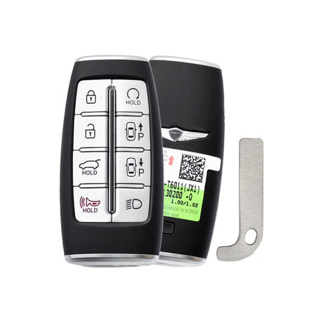 2021-2024 Genesis GV80 | 8-Button Smart Key Remote - Refurbished