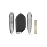 2022-2025 Kia Telluride 5-Button Smart Key 95440-S9510 TQ8-FOB-4F71 Aftermarket - front, both sides and emergency key
