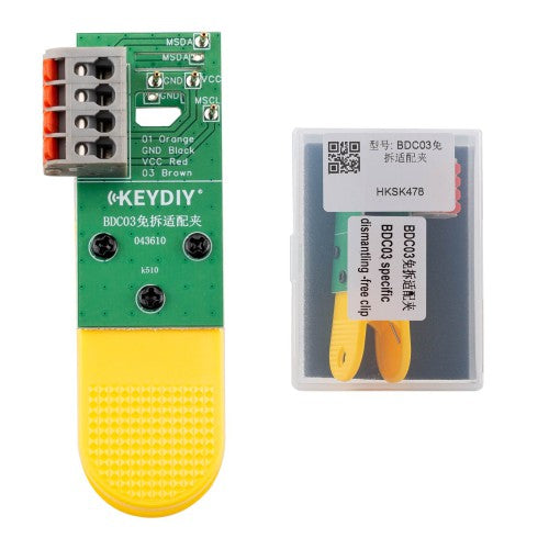 KEYDIY - BMW BDC03 Specific Dismantling-free Clip Adapter for KD-X4, KD-MAX and Other BDC3 Devices