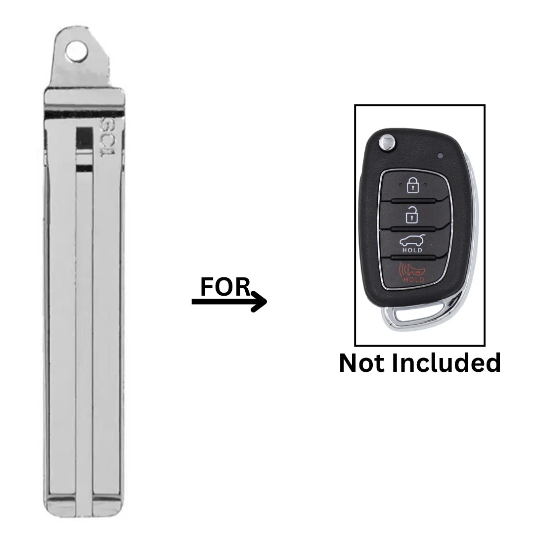 2016-2019 Hyundai Sonata / Tucson / Remote Flip Key Blade / 81996-D3000 / 81996-D3001 / AFTERMARKET