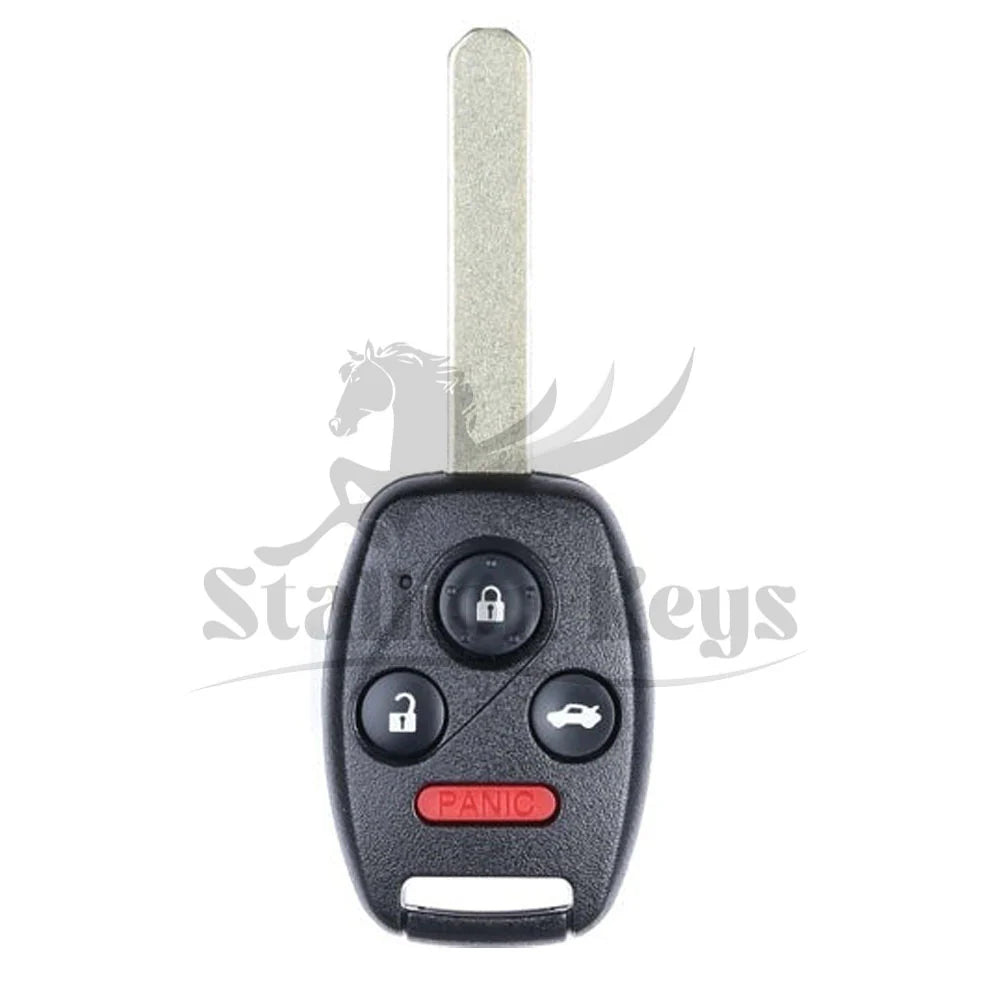 2003-2007 Honda Accord / 4-Button Remote Head Key / PN: 35118-SDA-A11 / OUCG8D-380H-A / AFTERMARKET