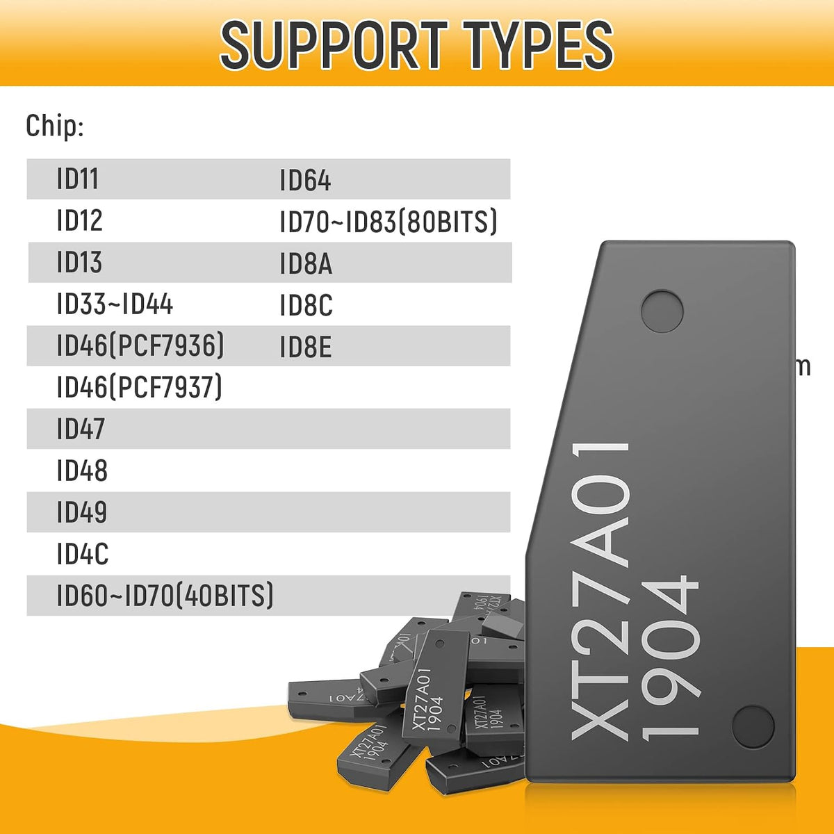 Xhorse - VVDI Super Chip Transponder XT27A01 | XT27A66