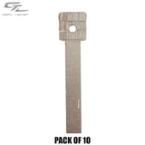 MFK - HU162 Refill Key Blank Blade for Hyundai / GTL (10-PACK)