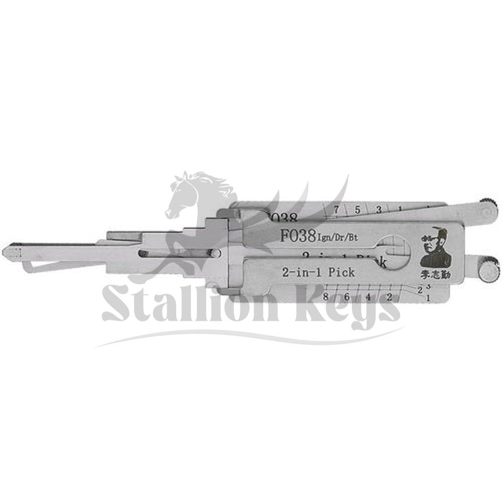 Original Lishi 2 In 1 Pick And Decoder Ford 8 Cut H75 FO38 – Stallion Keys