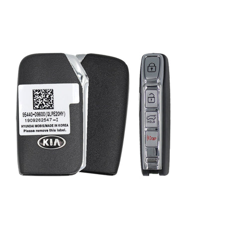 2021-2022 Kia Sportage  4-Button Smart Key  PN: 95440-D9600  TQ8-FOB-4F24 - Brand New, side buttons shown