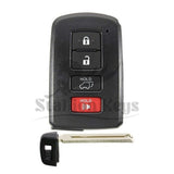 2014-2021 Toyota Highlander / Sequoia / 4-Button Smart Key / PN: 89904-0E121 / HYQ14FBA / Board 2110 / AFTERMARKET
