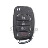 2015-2021 Hyundai Tucson / 4-Button Remote Flip Key / PN: 95430-D3010 / TQ8-RKE-4F25 / AFTERMARKET