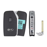2021-2022 Kia Niro  Smart Key 5-Button Hatch  PN: 95440-G5020  TQ8-FOB-4F34 - front, back, side buttons and emergency key