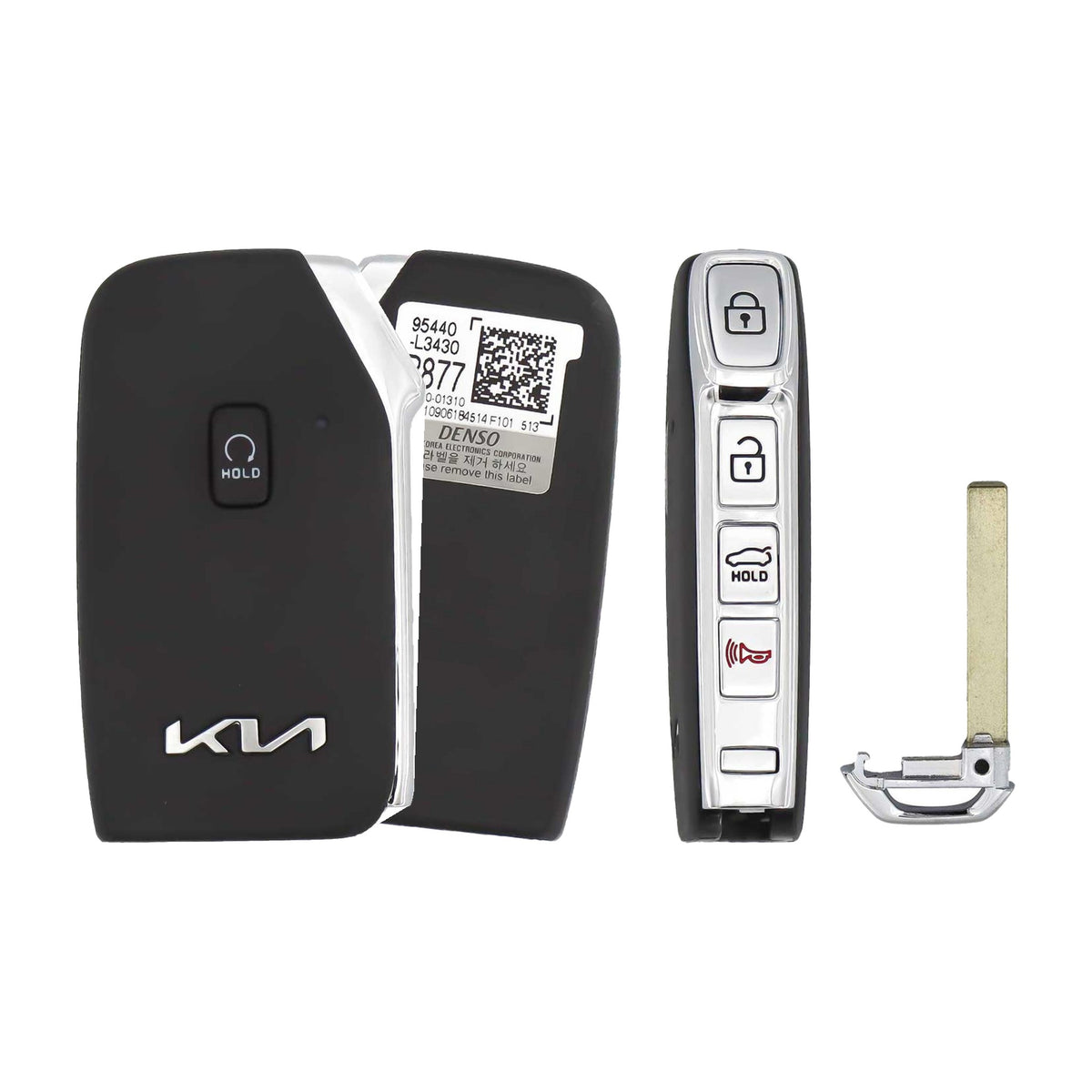 2022-2024 Kia K5  5-Button Smart Key  PN: 95440-L3430  CQOFD00790 - front, back, side buttons and emergency key