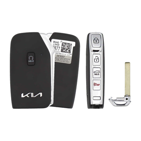 2022-2024 Kia K5  5-Button Smart Key  PN: 95440-L3430  CQOFD00790 - front, back, side buttons and emergency key