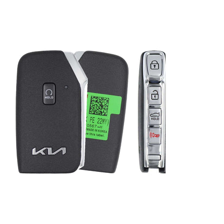 2021-2023 Kia Stinger  5-Button Smart Key  PN: 95440-J5501  95440-J5500  TQ8-FOB-4F46 - Brand New, side buttons shown