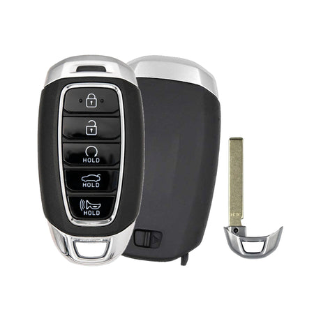 2021-2023 Hyundai Elantra  5-Button Smart Key  PN: 95440-AA000  NYOMBEC5FOB2004 - Recase, no-logo shell with emergency key