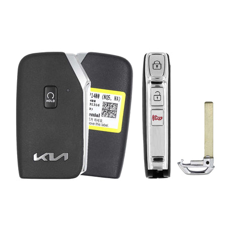 2021-2025 Kia Sportage  4-Button Smart Key  PN: 95440-P1400  SY5MQ4AFGE04 - front, back, side buttons and emergency key